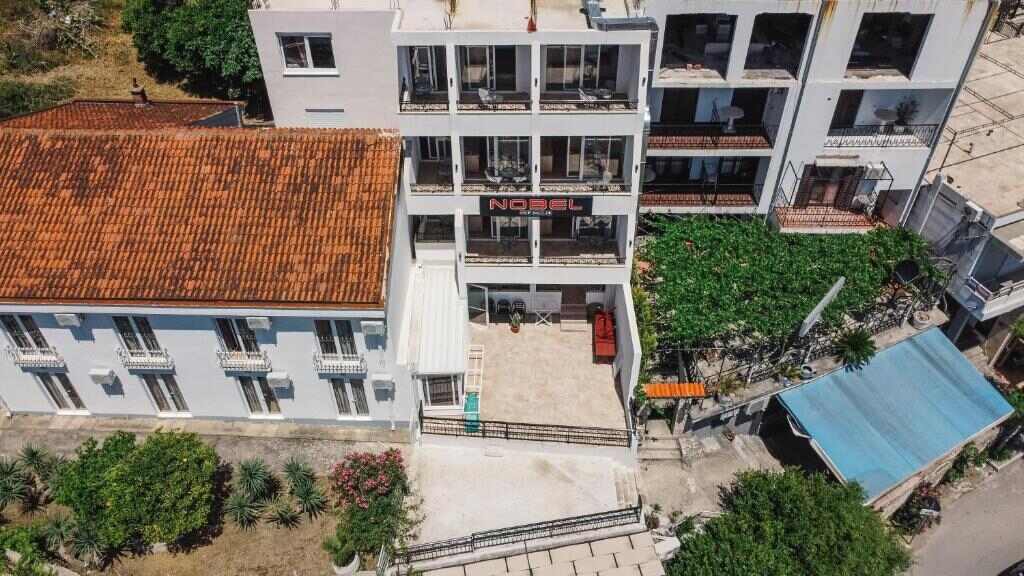 Hotel NOBEL Ulcinj seen from above, Ulcinj, Montenegro